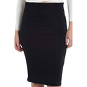 High Waist Women's Figure-Hugging Pencil Skirt