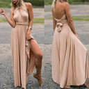 Elastic Strap Wrap Dress for Effortless Style