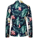 Floral Print Women's Blazer with Modern Silhouette