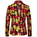 Women's Patterned Blazer with Stylish Cut