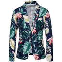 Floral Print Women's Blazer with Modern Silhouette