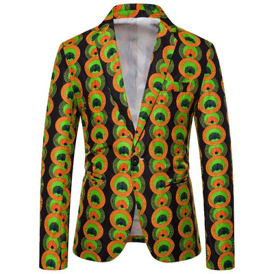 Women's African Pattern Blazer - Unique Style