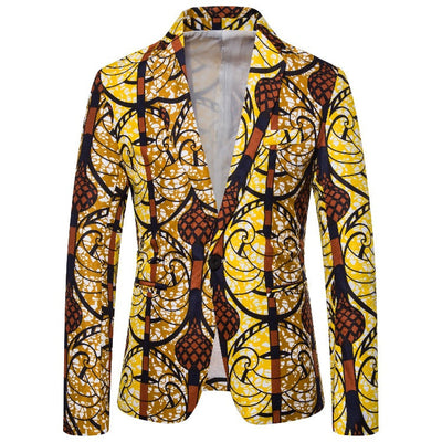 Exotic Pattern Women's Blazer for Chic Style