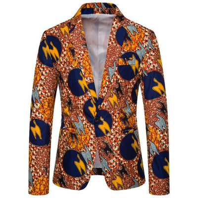 African Pattern Women's Blazer – Chic Design