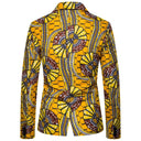 Unique African Print Women's Blazer with Modern Cut