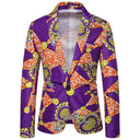 Women's African Print Blazer with Chic Design