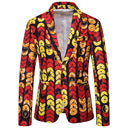 Women's Patterned Blazer with Stylish Cut
