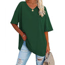 Relaxed Fit V-Neck Tee for Everyday Wear