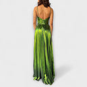Metallic Maxi Dress for Special Events