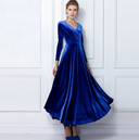 Chic Thick V-Neck Glam Dress
