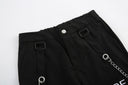 Stylish Cargo Pants with Chain Accents for Women