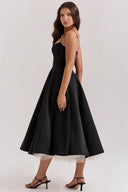 Satin Women's Dress for Elegant Occasions