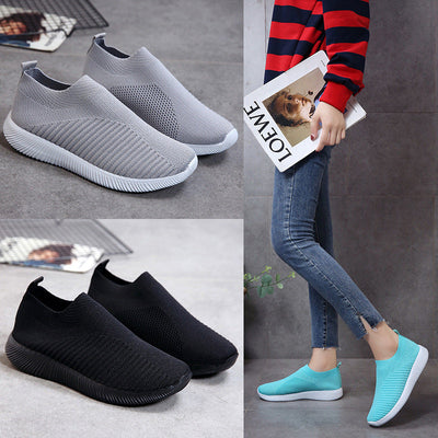 Flexible Sole Women's Slip-On Sneakers