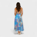 Audrey Floral Print Dress for Women - Ideal for Events and Gatherings