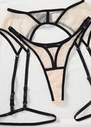 Alluring Lace Lingerie Ensemble