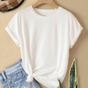 Chic Women's Round Neck Tee