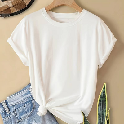 Chic Women's Round Neck Tee