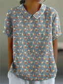 Floral Print Blouse for Stylish Fashion
