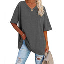 Relaxed Fit V-Neck Tee for Everyday Wear