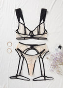 Alluring Lace Lingerie Ensemble