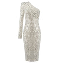 Margely | Elegant Wrapped Bust Evening Dress