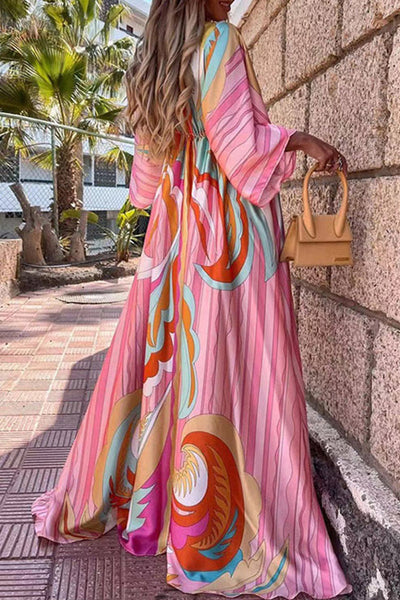 Trendy College Vacation Frenulum Beach Dress