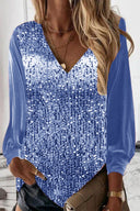 Glittering Chic Blouse for Any Occasion