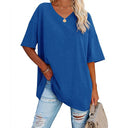 Relaxed Fit V-Neck Tee for Everyday Wear