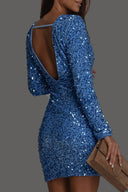 Chic Backless Winter Dress for Women