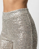 Shimmering Autumn Sequin Trousers | Chic Style