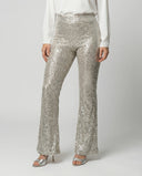 Shimmering Autumn Sequin Trousers | Chic Style
