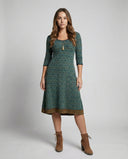 Bohemian Midi Dress for Women | Chic Style