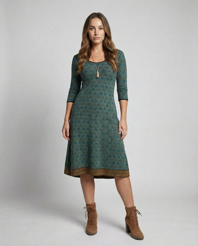 Bohemian Midi Dress for Women | Chic Style
