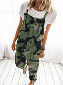 Chic Women's Camouflage Overalls for Everyday Style