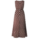 Chic Summer Dress with Polka Dots