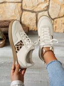 Chic Leopard Print Footwear