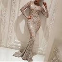 Stylish Women's Long-Sleeve Slim Fit Dress