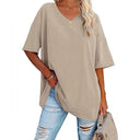 Relaxed Fit V-Neck Tee for Everyday Wear