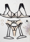 Alluring Lace Lingerie Ensemble