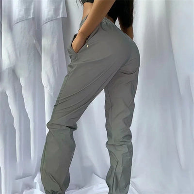 Women's Relaxed Fit Pants with Side Pockets