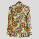 African Pattern Women's Blazer with Modern Cut