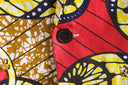 African Fabric Women's Blazer with Modern Design