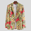 African Fabric Women's Blazer with Modern Design