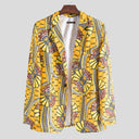 African Patterned Blazer with Modern Cut
