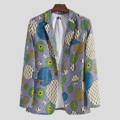 Modern African Print Women's Blazer