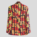 Vibrant Women's Blazer with Textured Design