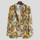 African Pattern Women's Blazer with Modern Cut