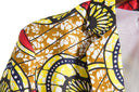 African Fabric Women's Blazer with Modern Design
