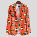 Graphic Pattern Women's Blazer in Chic Design