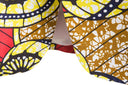 African Fabric Women's Blazer with Modern Design